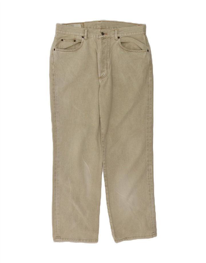 SPITFIRE Mens Straight Jeans  W36 L30 Beige Cotton Vintage Spitfire and Second-Hand Spitfire from Messina Hembry 