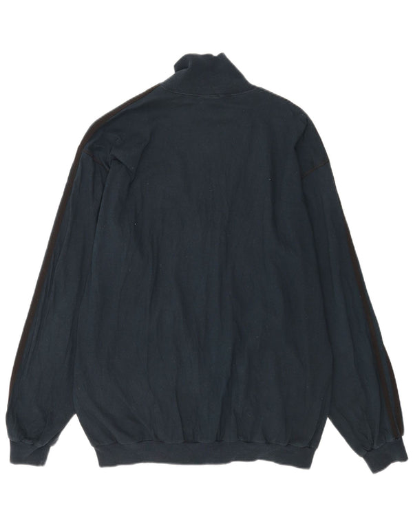 Ανδρική φόρμα Adidas Top Jacket UK 40/42 Medium Navy Blue Cotton