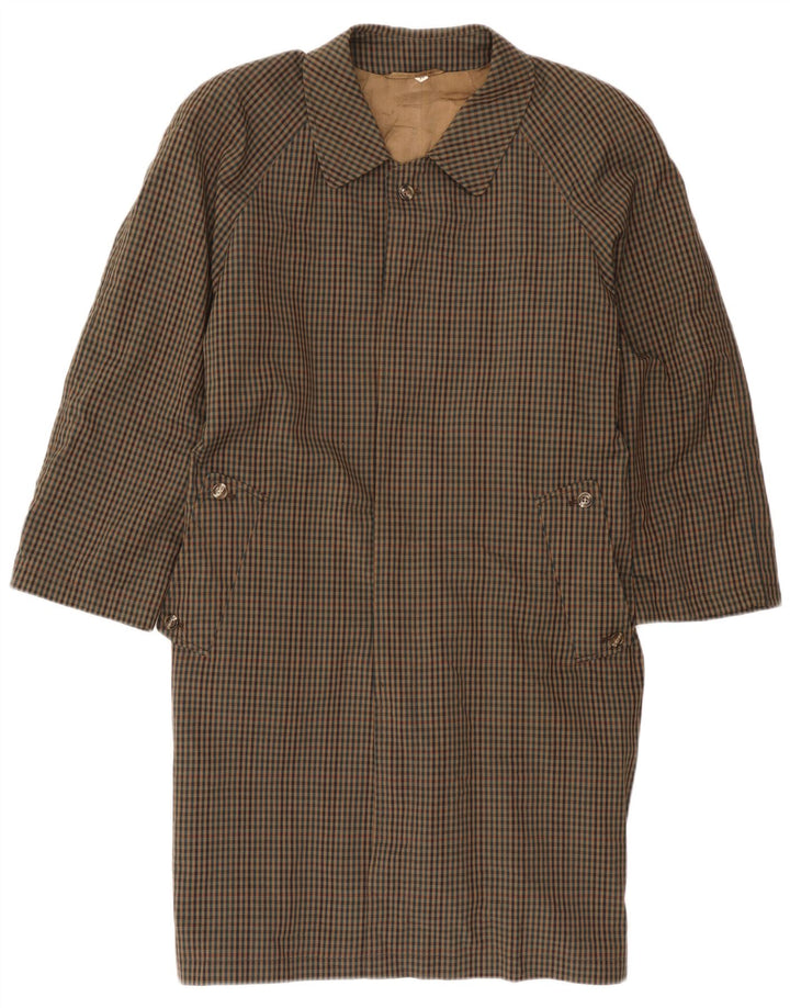 Vintage Γυναικείο Πανωφόρι UK 18 XL Καφέ Gingham