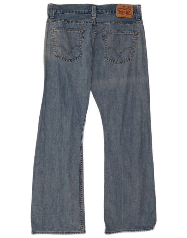 Levi's Mens 551 Bootcut Jeans W36 L32 Μπλε βαμβακερό
