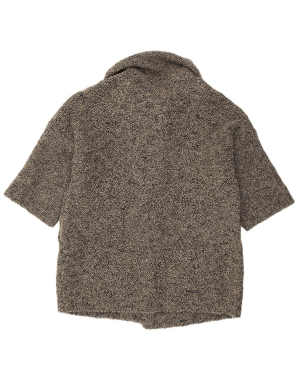 Liu Jo Γυναικείο πουλόβερ Longline Cardigan UK 10 Small Grey Modern