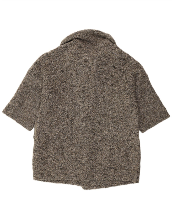 Liu Jo Γυναικείο πουλόβερ Longline Cardigan UK 10 Small Grey Modern