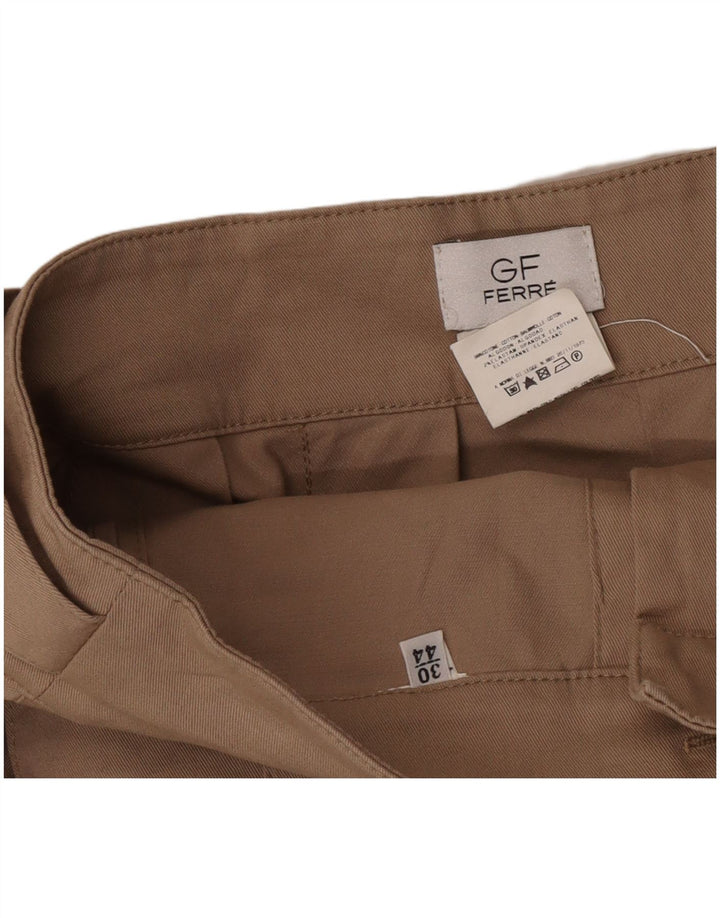Γυναικεία φούστα GF Ferre A-Line IT 44 Medium W30 Beige βαμβακερή