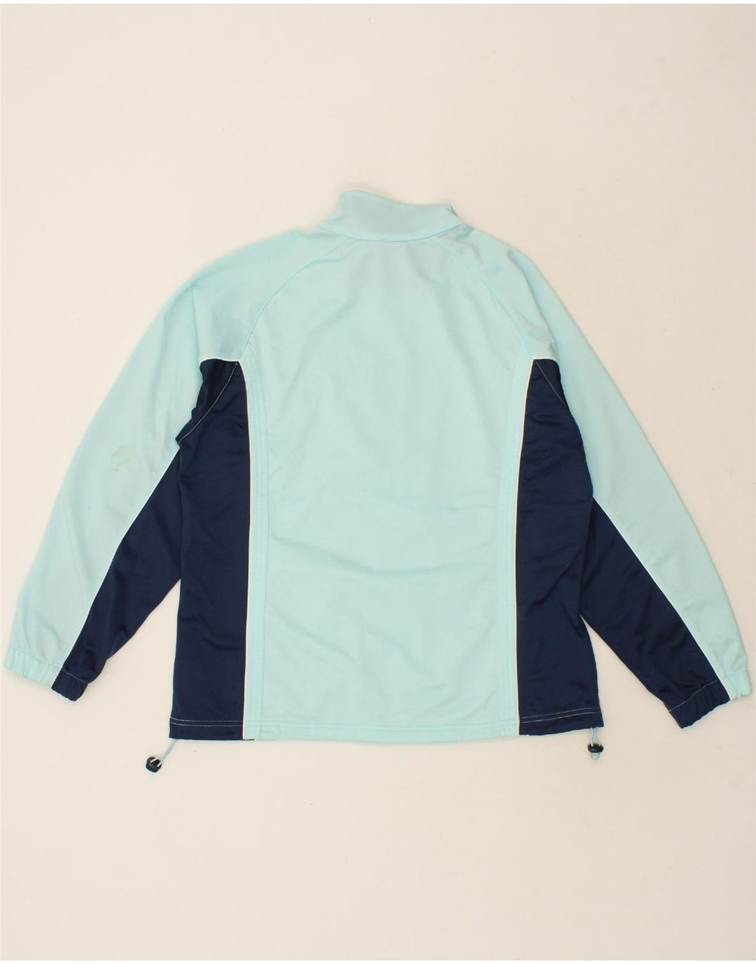 DIADORA Mens Tracksuit Top Jacket UK 36 Small Blue Colourblock Polyester Vintage Diadora and Second-Hand Diadora from Messina Hembry 