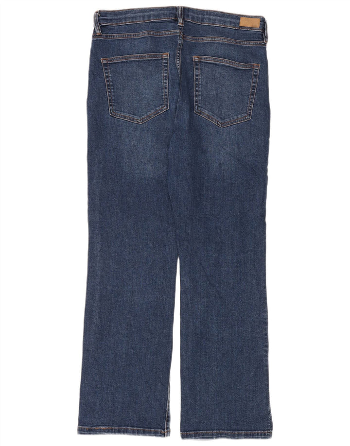 Γαλλικό Connection Γυναικείο Straight Jeans UK 12 Medium W32 L30 Blue