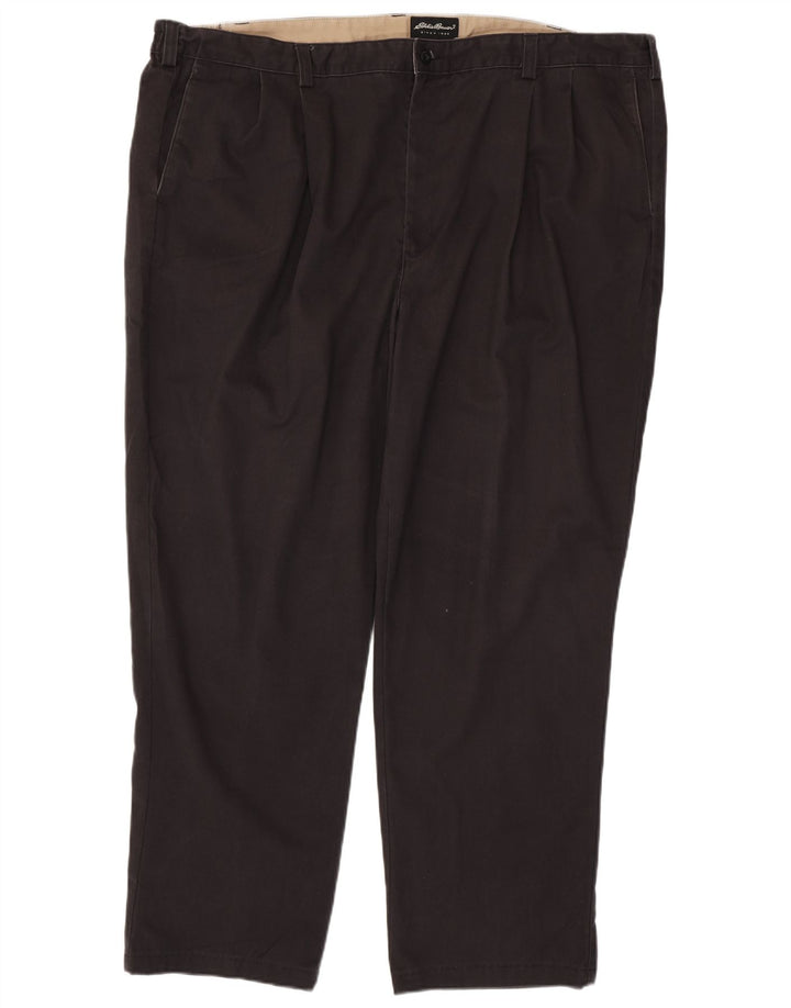 Ανδρικό παντελόνι Chino EDDIE BAUER W48 L31 Γκρι βαμβακερό