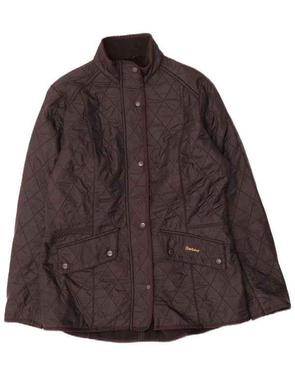 Γυναικείο καπιτονέ μπουφάν Barbour UK 16 Large Black Polyamide