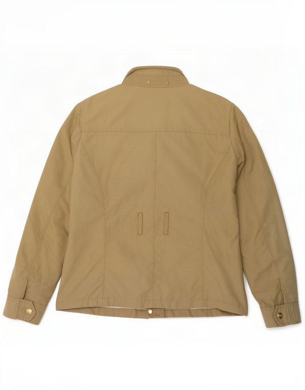 Woolrich Γυναικείο Utility Jacket UK 14 Medium Khaki Cotton