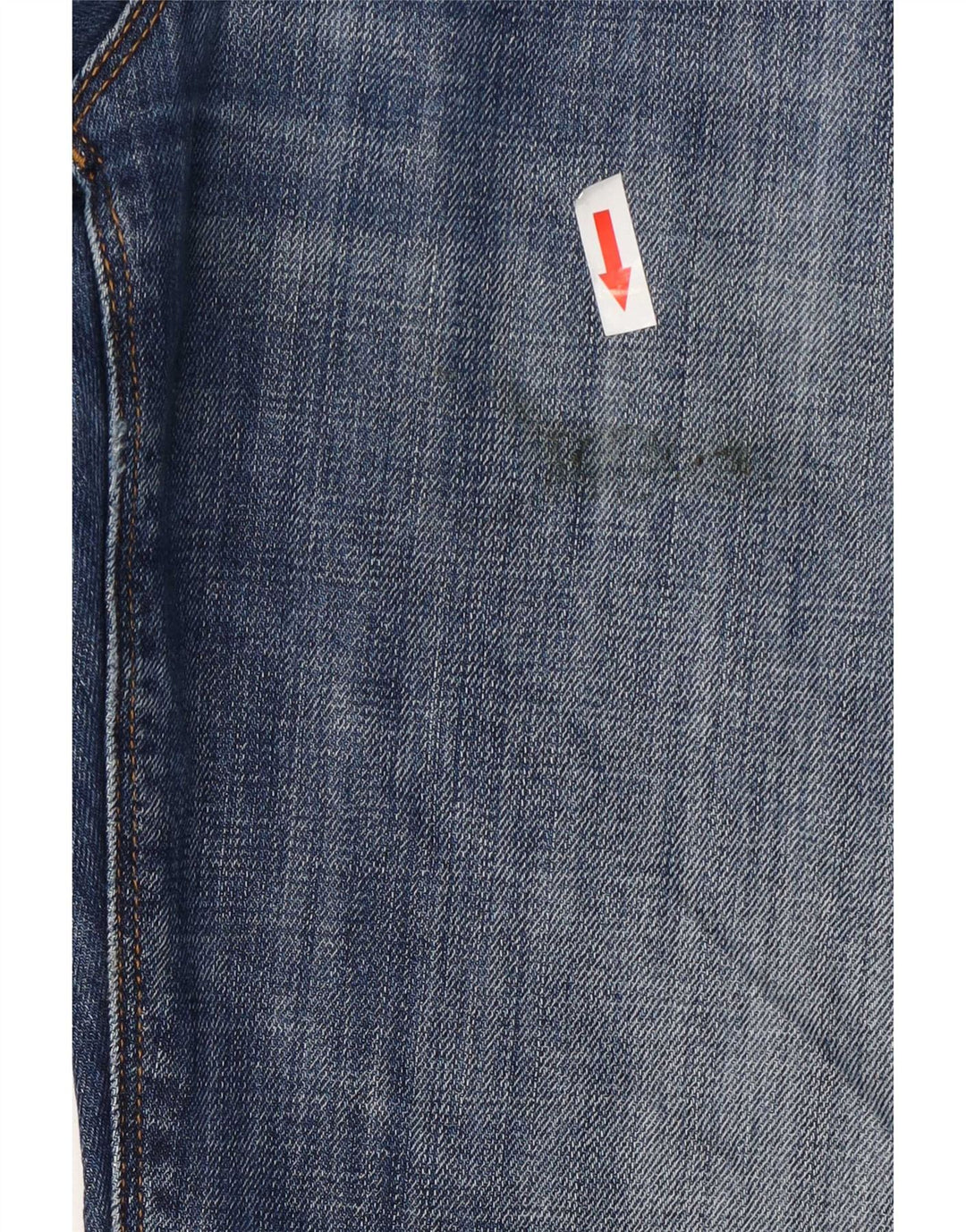 Ανδρικό τζιν Tommy Hilfiger Distressed Straight W32 L32 Μπλε βαμβακερό