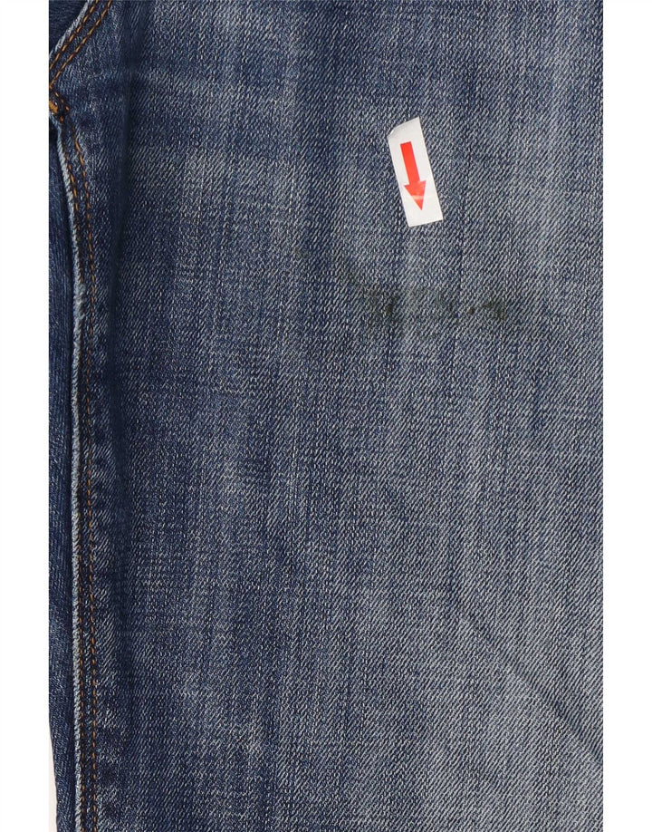 Ανδρικό τζιν Tommy Hilfiger Distressed Straight W32 L32 Μπλε βαμβακερό