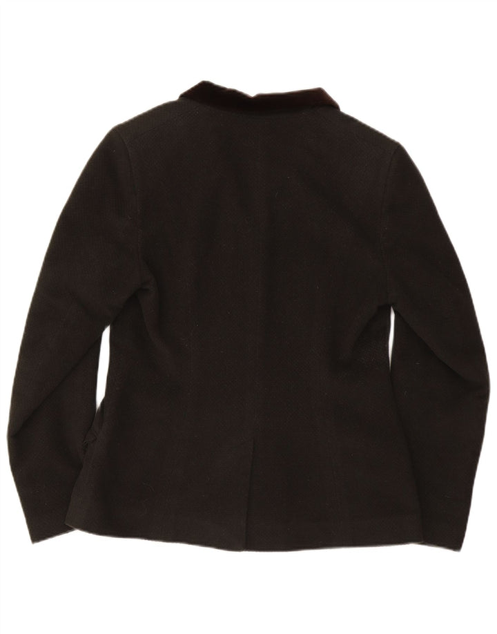 Luciano Barbera Γυναικείο σακάκι με 4 κουμπιά Blazer IT 44 Medium Green Angora
