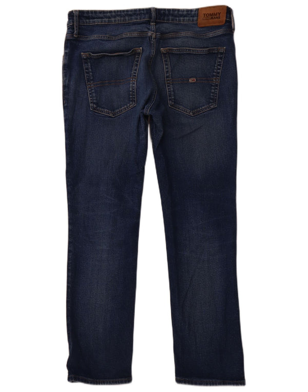 TOMMY HILFIGER Ανδρικό Scanton Slim Jeans W36 L30 Μπλε βαμβακερό