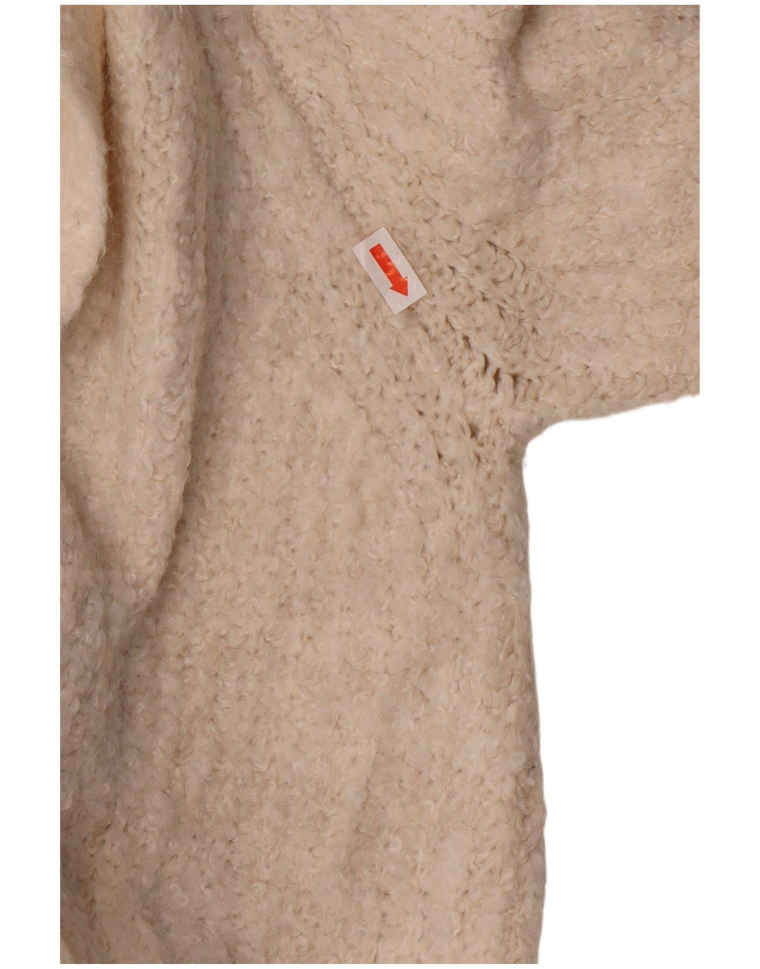 MARKS & SPENCER Womens Longline Cardigan Sweater UK 16 Large Off White
