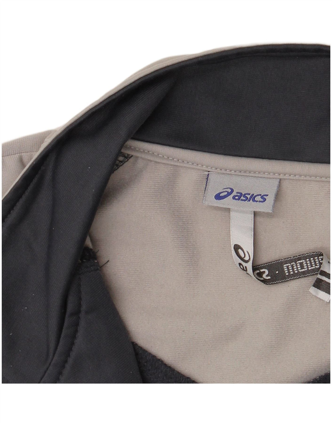 Γυναικεία αθλητική φόρμα Asics Top Jacket UK 14 Large Grey Colourblock Polyester