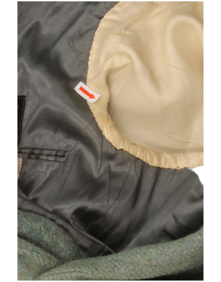 BURTON Ανδρικό σακάκι σακάκι 2 κουμπιών UK 38 μεσαίο πράσινο παρθένο μαλλί