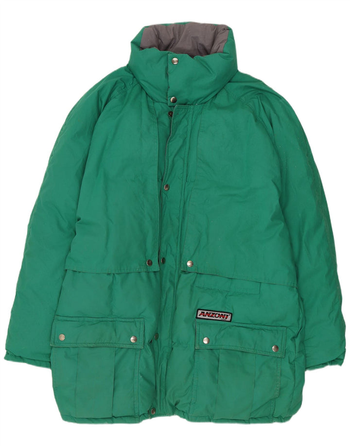 Ανδρικό μπουφάν Anzoni Loose Fit padded UK 38 Medium Green Polyester