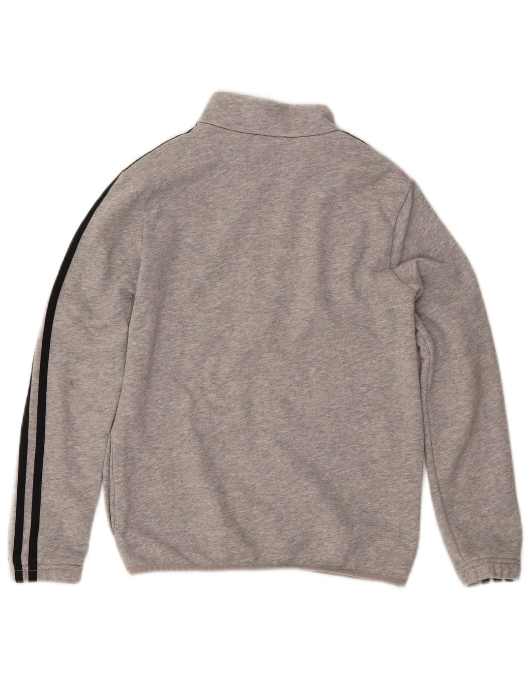 Μπουφάν ADIDAS Boys Primegreen αθλητική φόρμα 9-10 ετών γκρι βαμβακερό