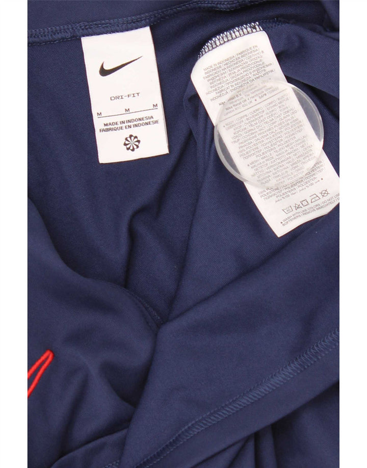 Ανδρική φόρμα αθλητικής φόρμας Nike Dri Fit πουλόβερ με μεσαίο μπλε ναυτικό χρώμα