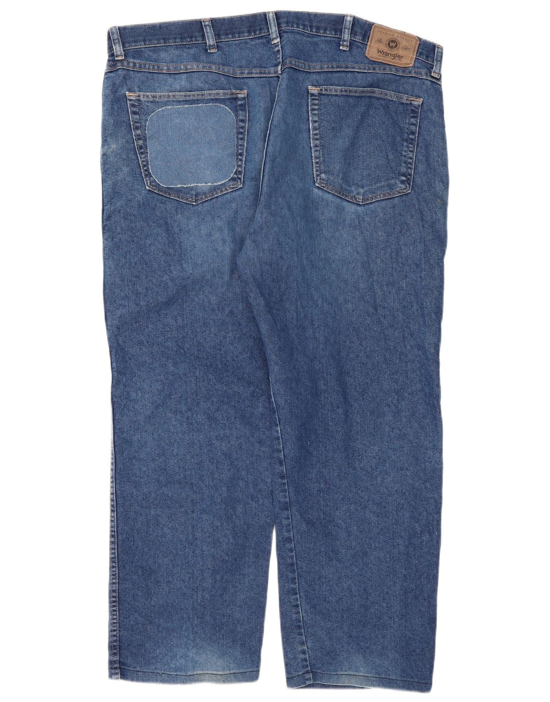 Γυναικείο τζιν Wrangler Regular Fit ίσιο W40 L29 Μπλε βαμβακερό