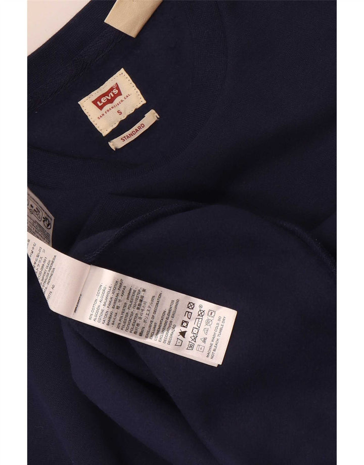 Ανδρικό φούτερ Levi's Graphic Standard Fit Jumper Small Navy Blue Classic