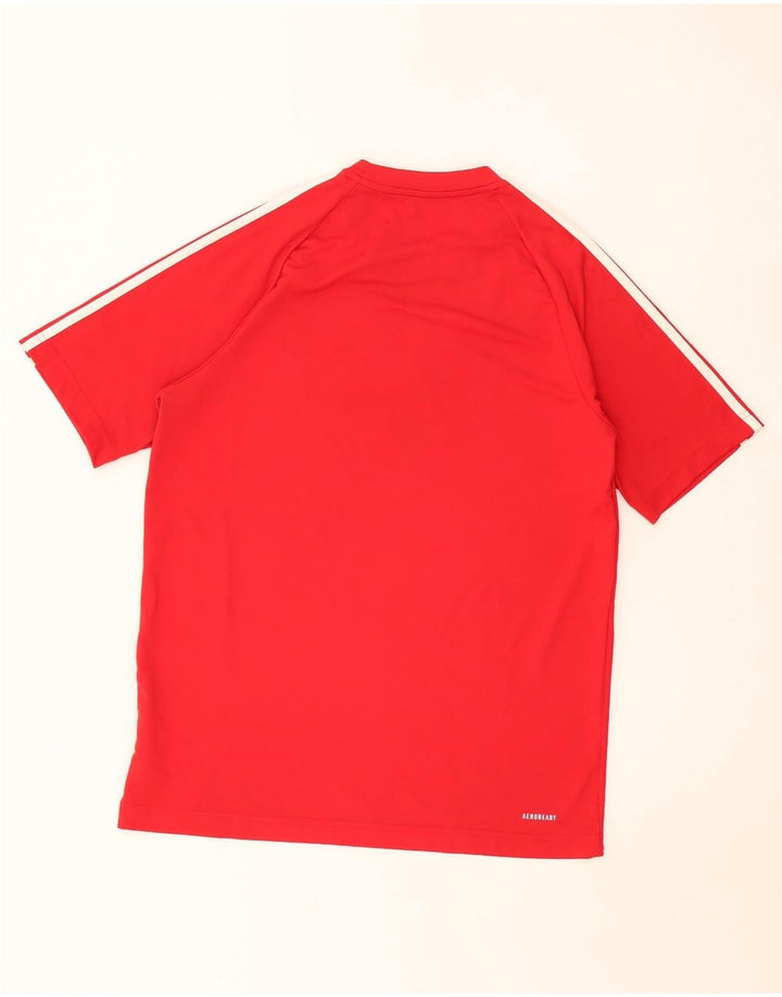 Adidas Ανδρικό T-Shirt Aeroready Τοπ μεσαίο κόκκινο πολυεστέρας