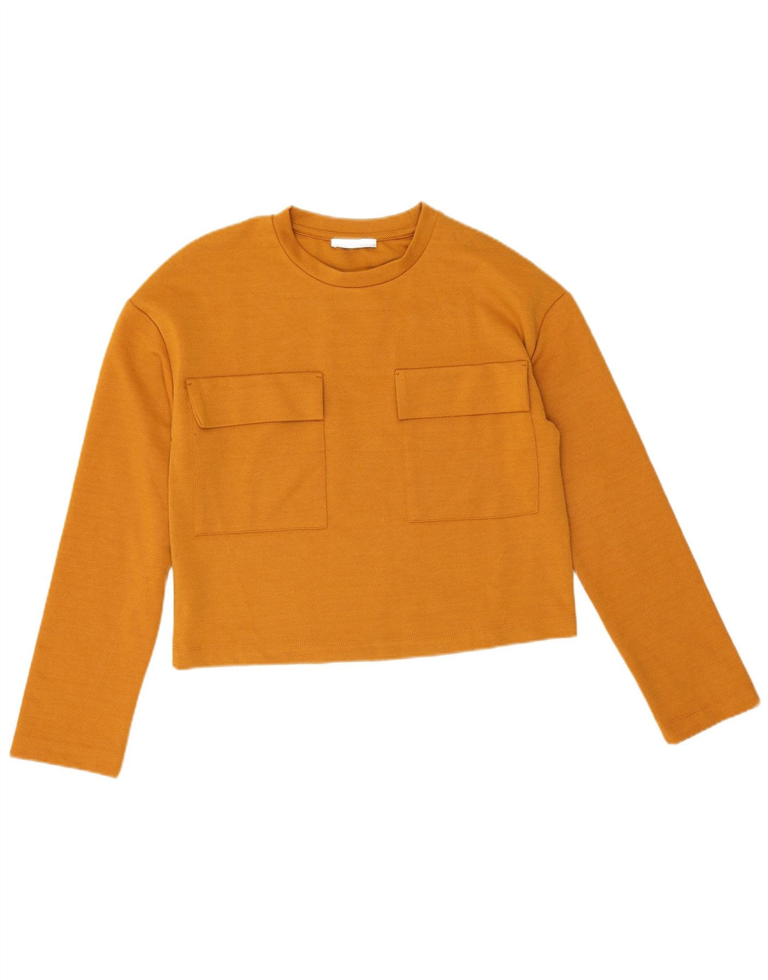 Zara γυναικείο τοπ μακρυμάνικο UK 10 Small Orange