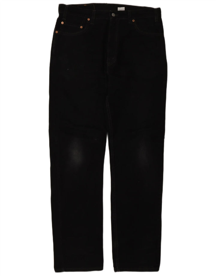 Levi's Mens 505 Regular Fit Straight Jeans W36 L34 Γκρι βαμβακερό