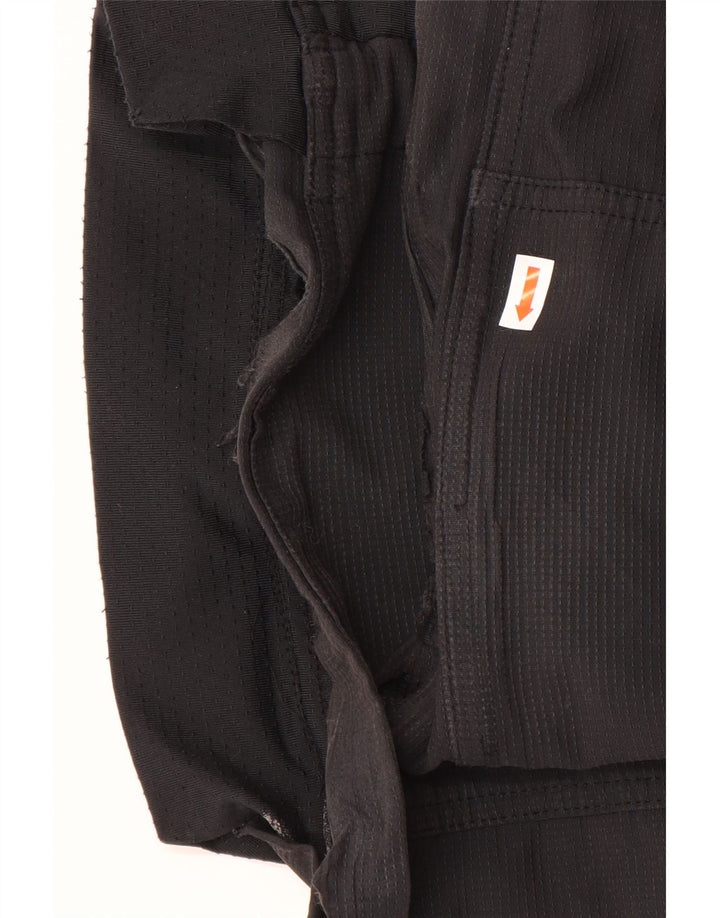 Nike γυναικείο ίσιο αδιάβροχο παντελόνι UK 8 Small W30 L30 Black Paisley