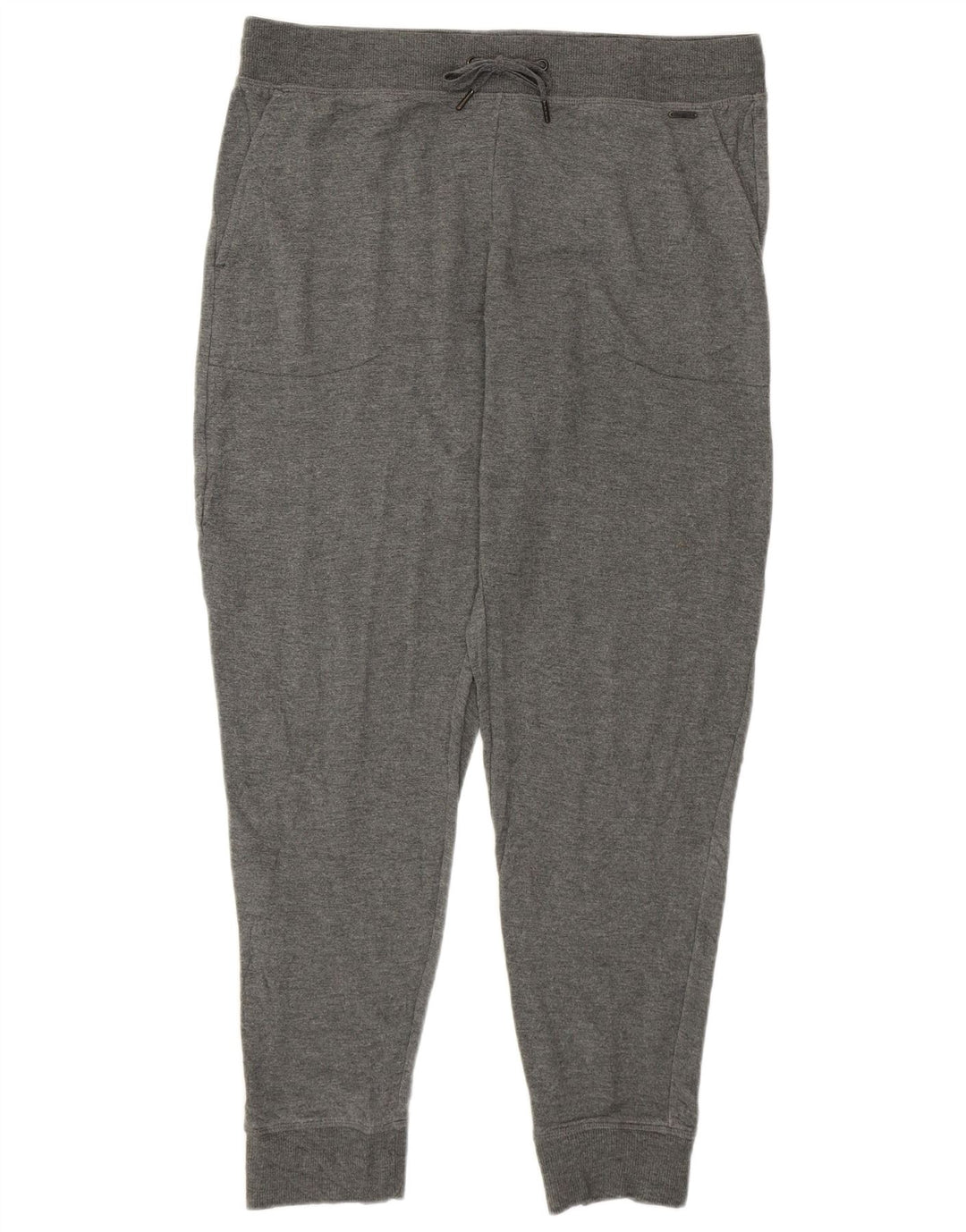 EDDIE BAUER Γυναικεία αθλητική φόρμα παντελόνι Joggers UK 16 Large Grey Modal
