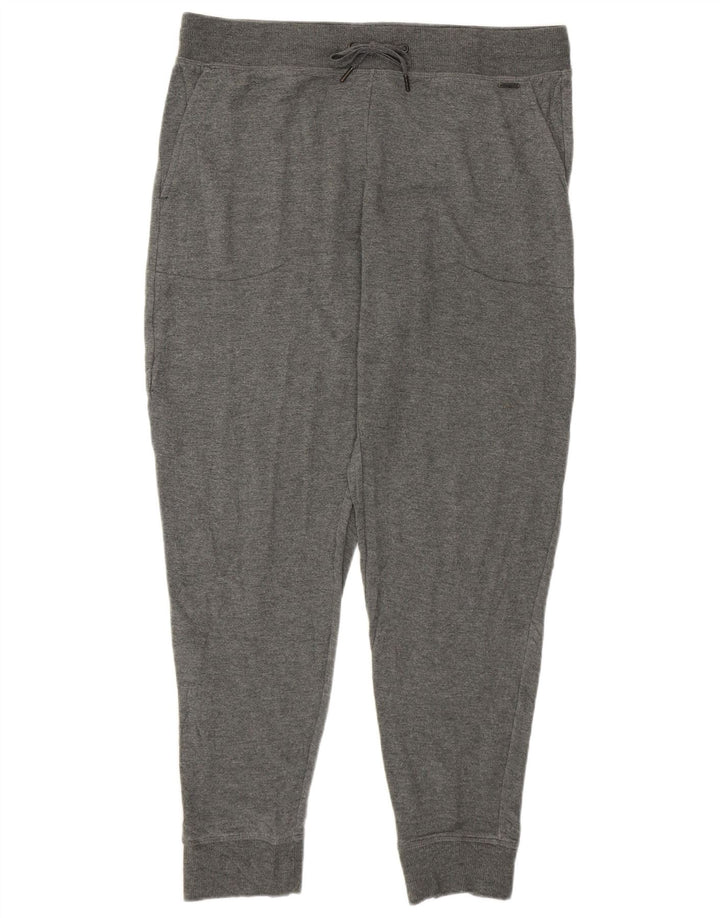 EDDIE BAUER Γυναικεία αθλητική φόρμα παντελόνι Joggers UK 16 Large Grey Modal