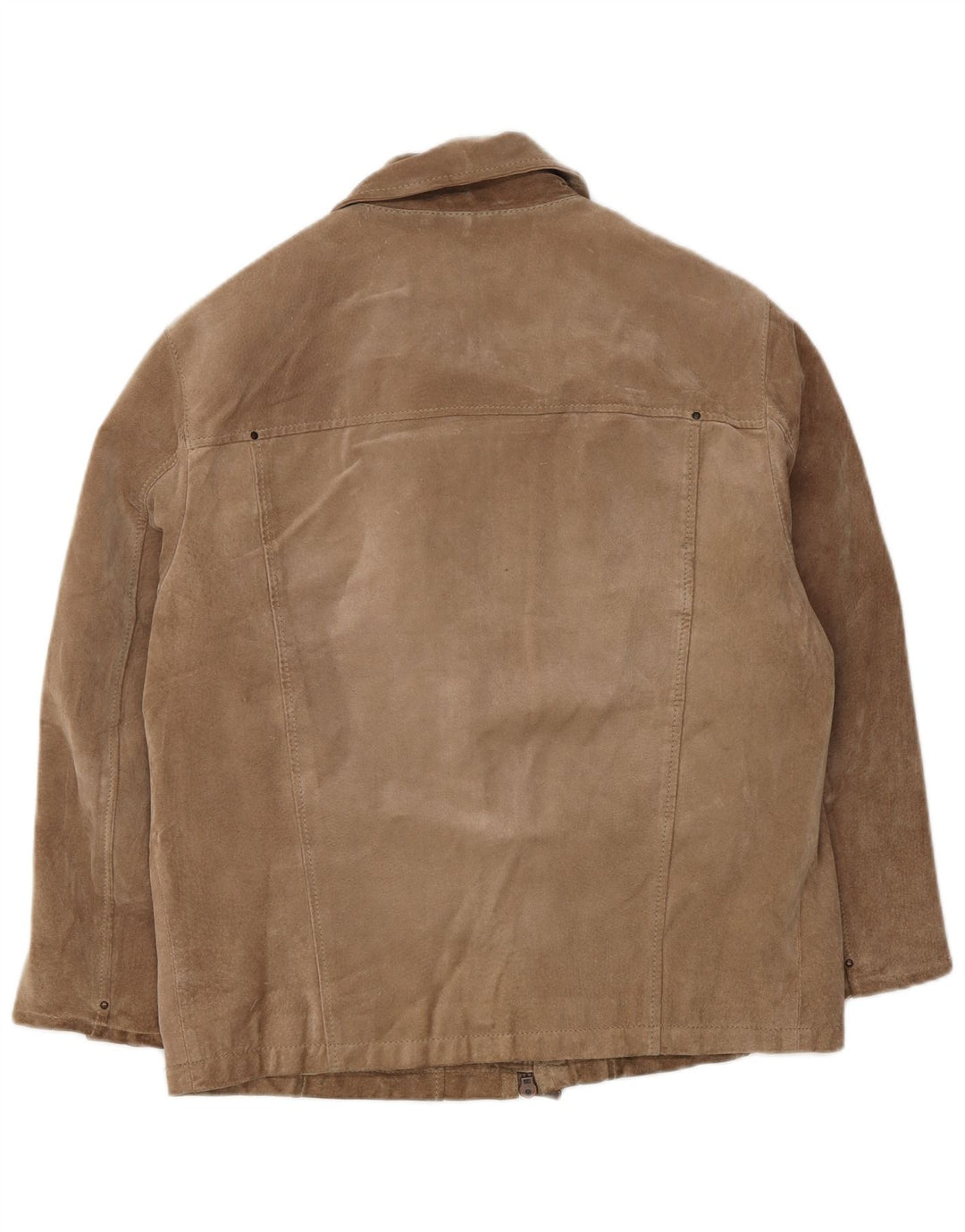 Vintage Ανδρικό Suede Jacket IT 50 Large Brown Δερμάτινο