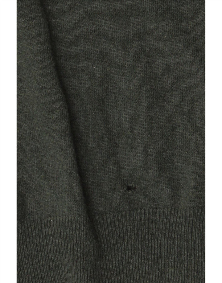 Ανδρικό πουλόβερ Kappa Crew Neck Jumper Μεγάλο πράσινο μαλλί αρνιού