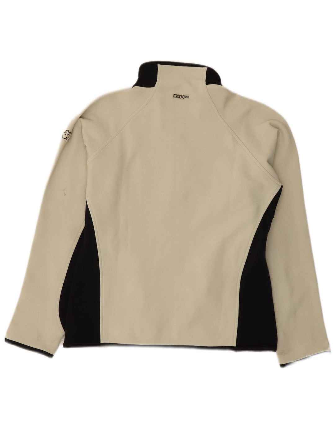Γυναικεία αθλητική φόρμα Kappa Top Jacket UK 16 Large White Colourblock Polyester