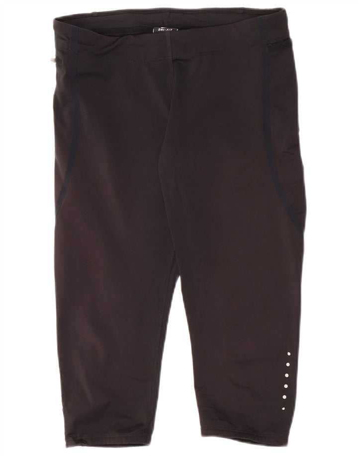 Nike Γυναικεία κολάν Capri UK 8 Small Black