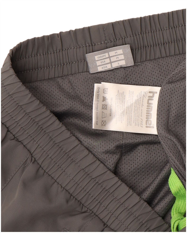 HUMMEL Mens Tracksuit Trousers Medium  Grey Polyester