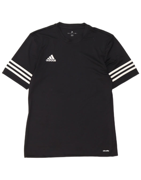 Ανδρικό T-Shirt Climalite Adidas Top Medium Black Polyester
