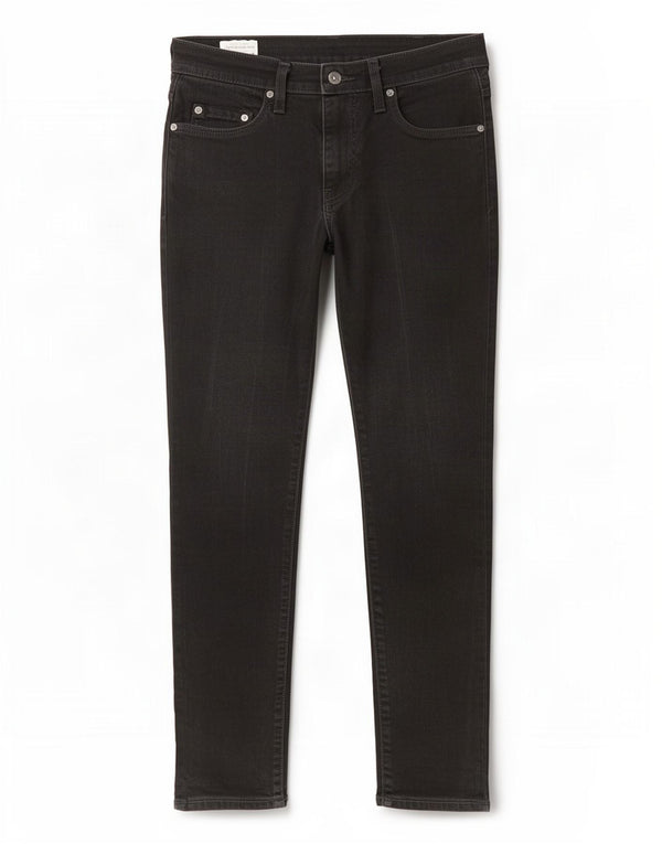 Levi's Mens 512 Tapered Slim Jeans W29 L27 Μαύρο βαμβακερό