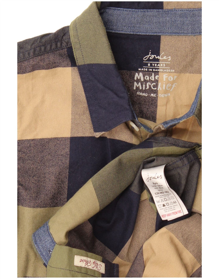 Joules Boys πουκάμισο 7-8 ετών Πολύχρωμο βαμβακερό καρό