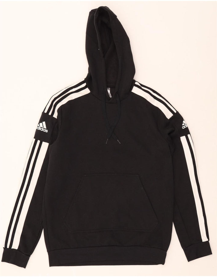 Ανδρικό φούτερ Adidas, μεσαίο μαύρο βαμβακερό