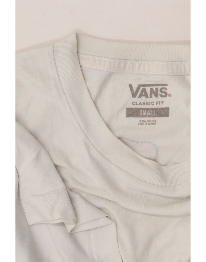Ανδρικό T-Shirt Vans Classic Fit Top Small White