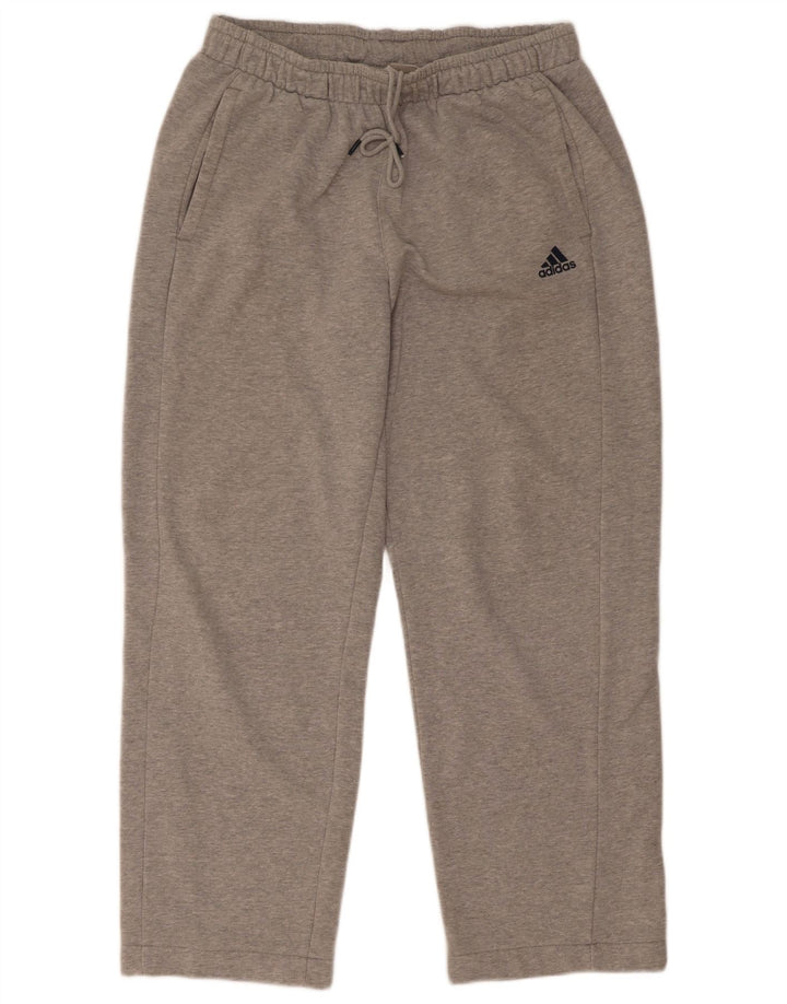 Ανδρική αθλητική φόρμα Adidas Climalite, μεσαίο γκρι βαμβακερό
