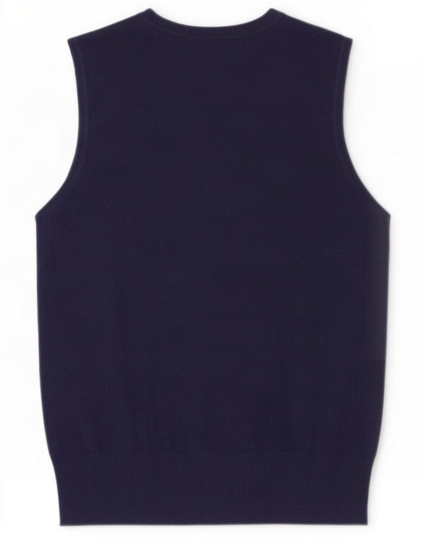 Zara Γυναικείο Γιλέκο Tank Top UK 14 Large Navy Blue Viscose