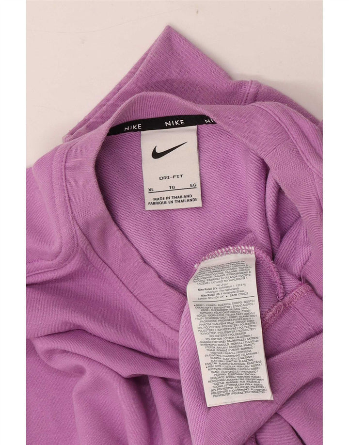 Γυναικεία φούτερ Nike Dri Fit Jumper UK 18 XL Purple Polyester