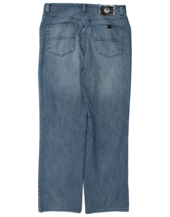 Ανδρικό τζιν Trussardi ίσιο W32 L30 Μπλε βαμβακερό