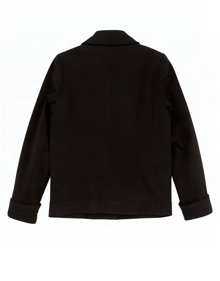 Topshop Γυναικείο Μπουφάν Blazer με διπλό στήθος UK 8 Small Black Wool