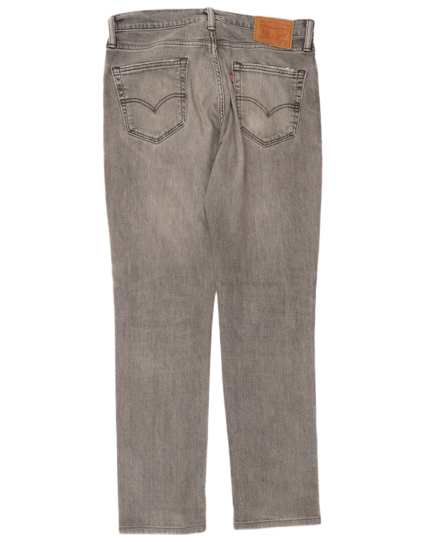 Levi's Mens 511 Slim Jeans W33 L34 Grey