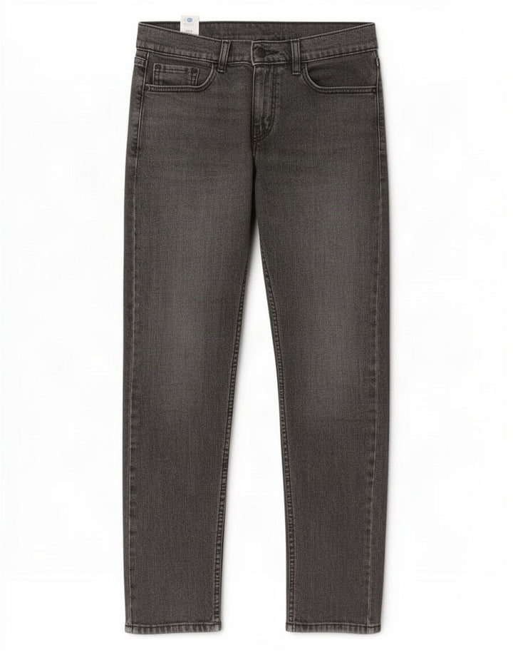 Levi's Mens 502 Straight Jeans W30 L29 Γκρι βαμβακερό