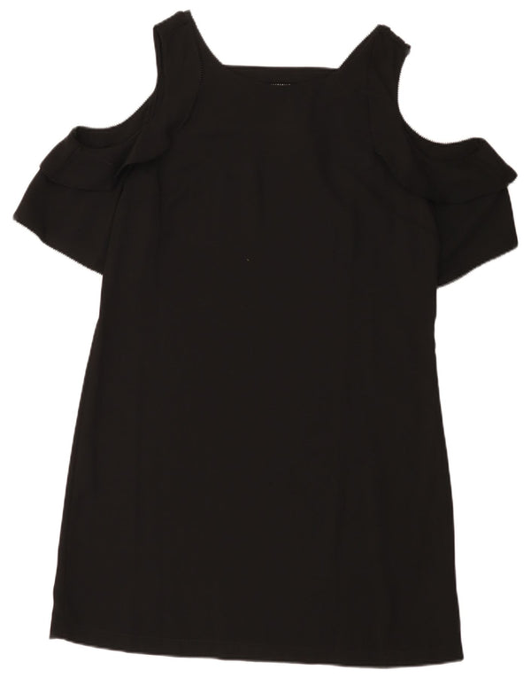 Επόμενο Γυναικείο Φόρεμα με Off Shoulder UK 12 Μεσαίο Μαύρο Πολυεστέρα