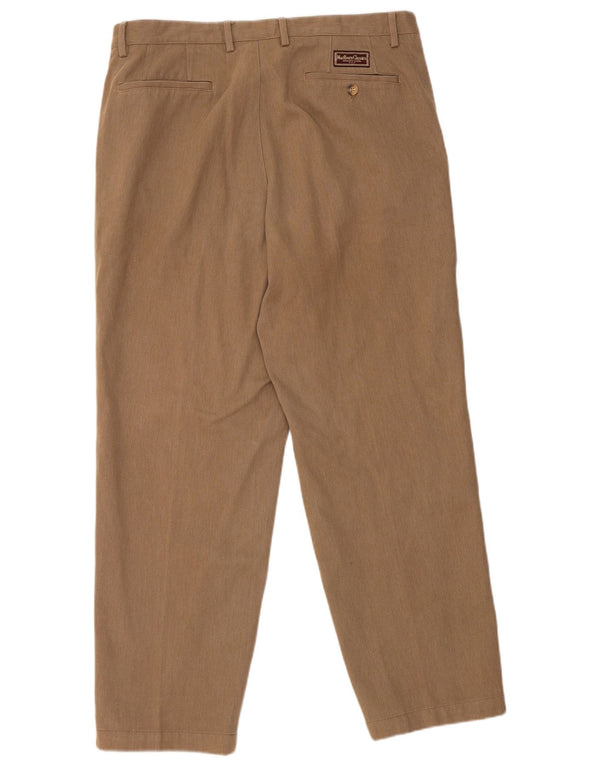 MARLBORO CLASSICS Ανδρικό κωνικό παντελόνι Chino EU 54 2XL W36 L29 Beige