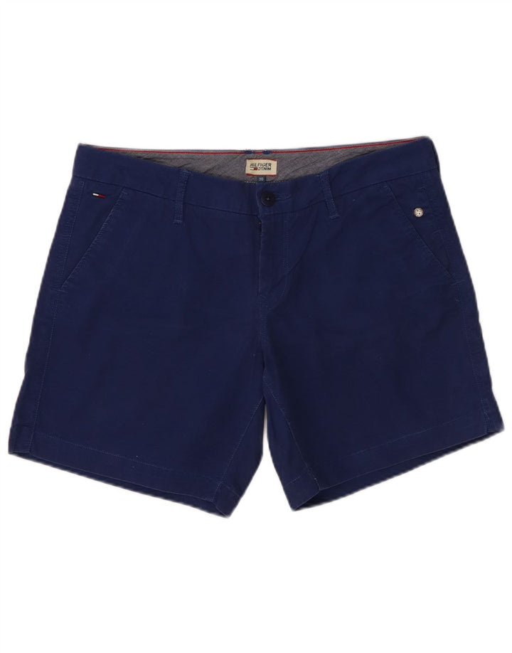 Γυναικείο σορτς Chino Tommy Hilfiger W30, μεσαίο μπλε βαμβακερό